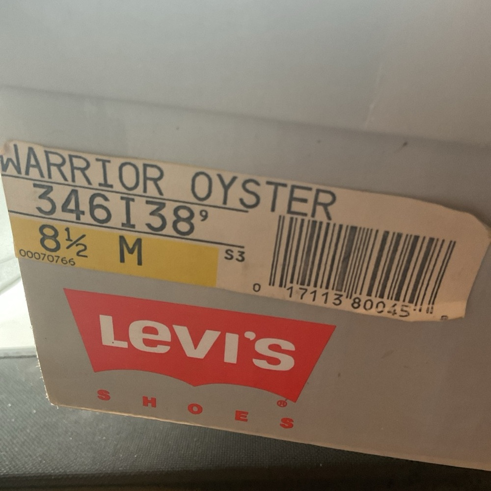 Levi’s Autoflex Comfort System - Lace Up Shoes - Beige - Men’s Size 8.5M - Picture 9 of 9